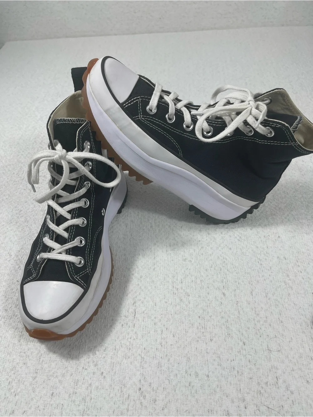 Converse Chuck Taylor All Star High Top Sneakers W/Chunky Sole. Men6/Wm7.5 #0396